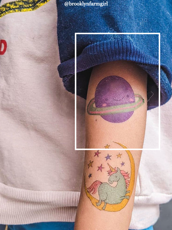 6 Sheets Black Space Temporary Tattoos For Adults Geometric Planets Fake  Tattoo Universe Astronaut Galaxy Tatoos For Women Men - AliExpress
