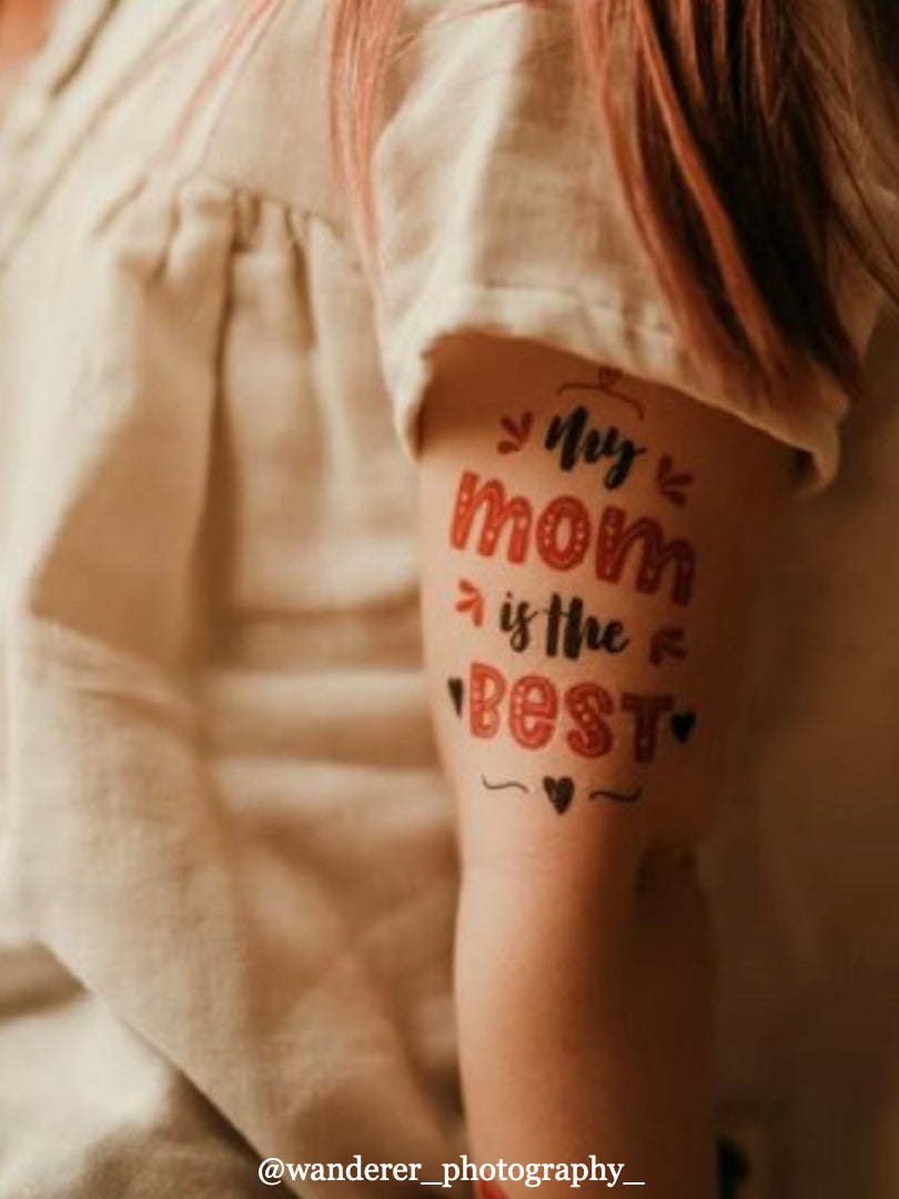 My Mom Best Temporary Tattoos for Joyful Parties | Duckystreet