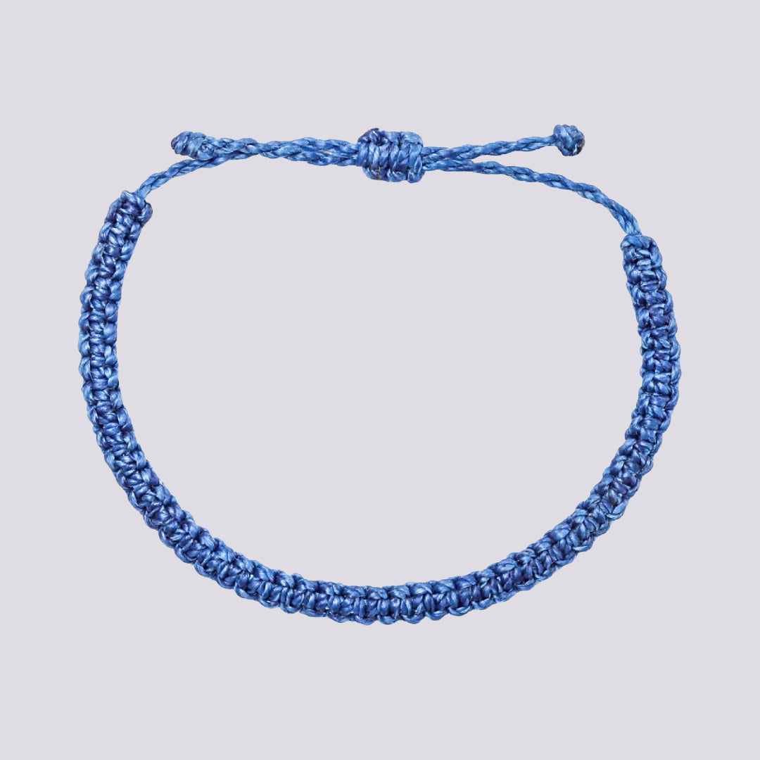 Blue on sale rope bracelet