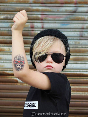 DUCKY STREET kids temporary Tattoo Gorilla designed by Anastasia Lembrik - 6