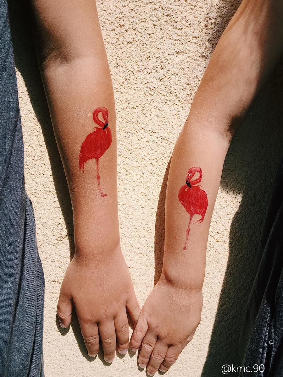 Flamingo Tattoo Thigh | TikTok