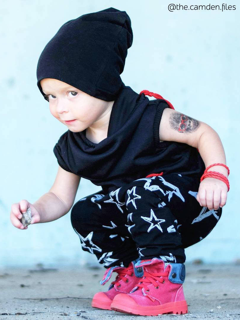 DUCKY STREET kids temporary Tattoo Gorilla designed by Anastasia Lembrik - 7