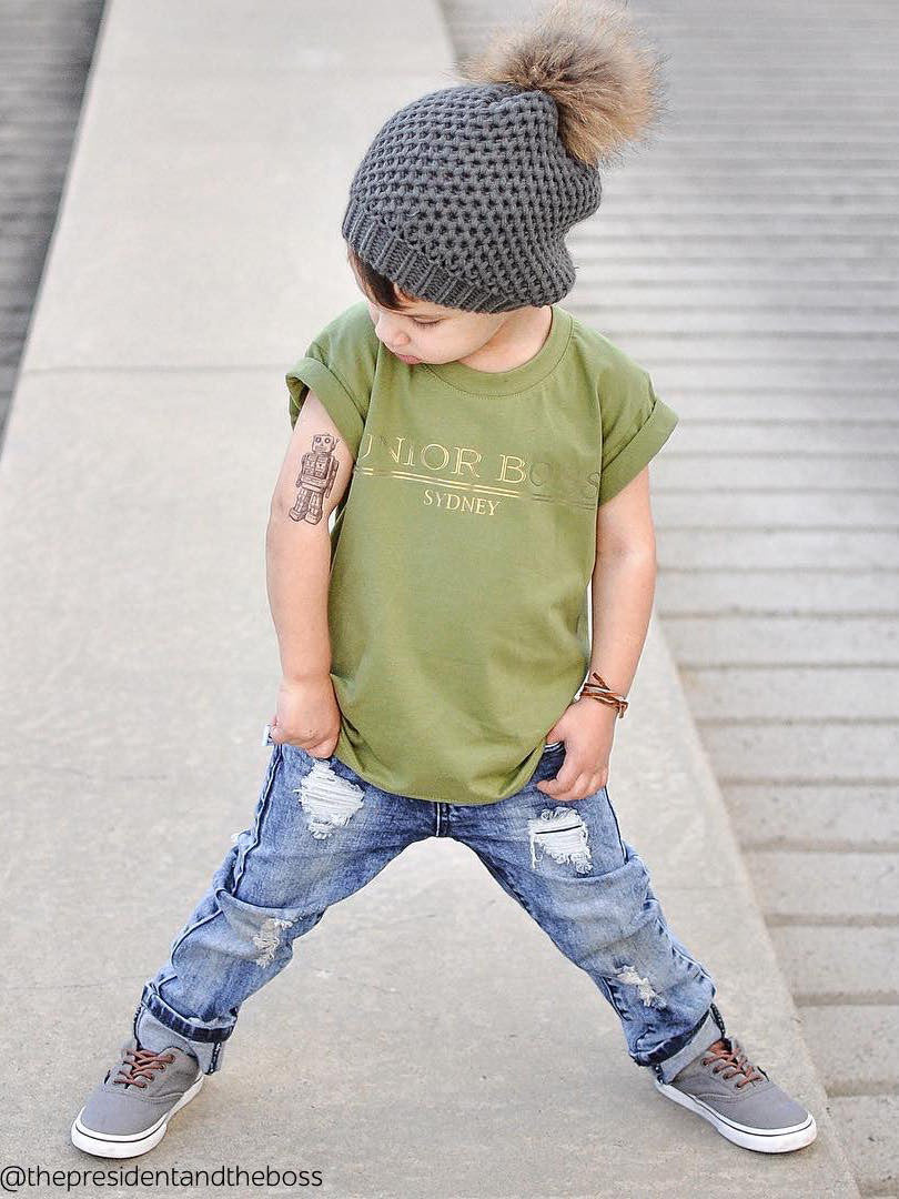 DUCKY STREET kids temporary Tattoo Robot designed by duckystreet - 7