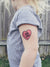Girl Gang pink heart temporary tattoo. Because who runs the world? Girls!