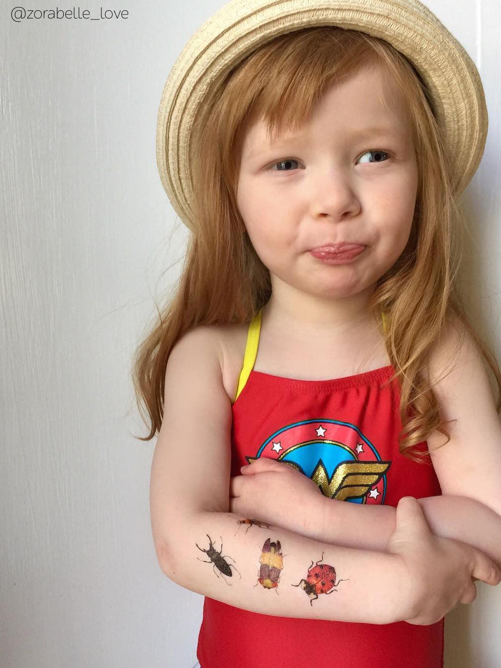 DUCKY STREET kids temporary Tattoo Beetles designed by Anastasia Lembrik - 9